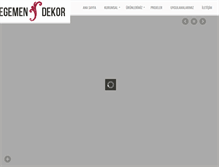 Tablet Screenshot of egemendekor.com